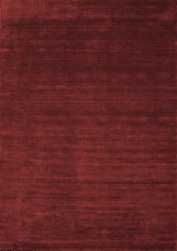 Abstract Red Contemporary Rug, con141red