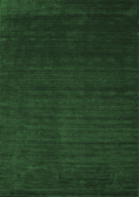 Abstract Emerald Green Contemporary Rug, con141emgrn