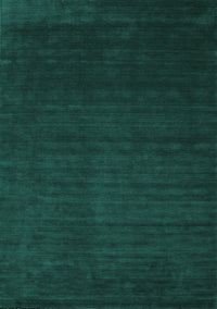 Abstract Turquoise Contemporary Rug, con141turq