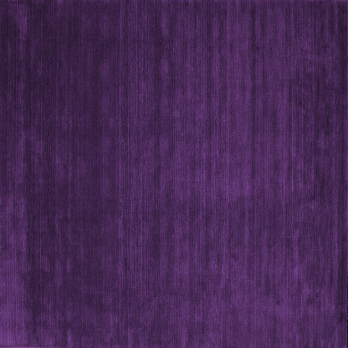 Square Machine Washable Abstract Purple Contemporary Area Rugs, wshcon141pur