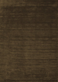 Abstract Brown Contemporary Rug, con141brn