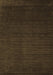 Abstract Brown Contemporary Rug, con141brn