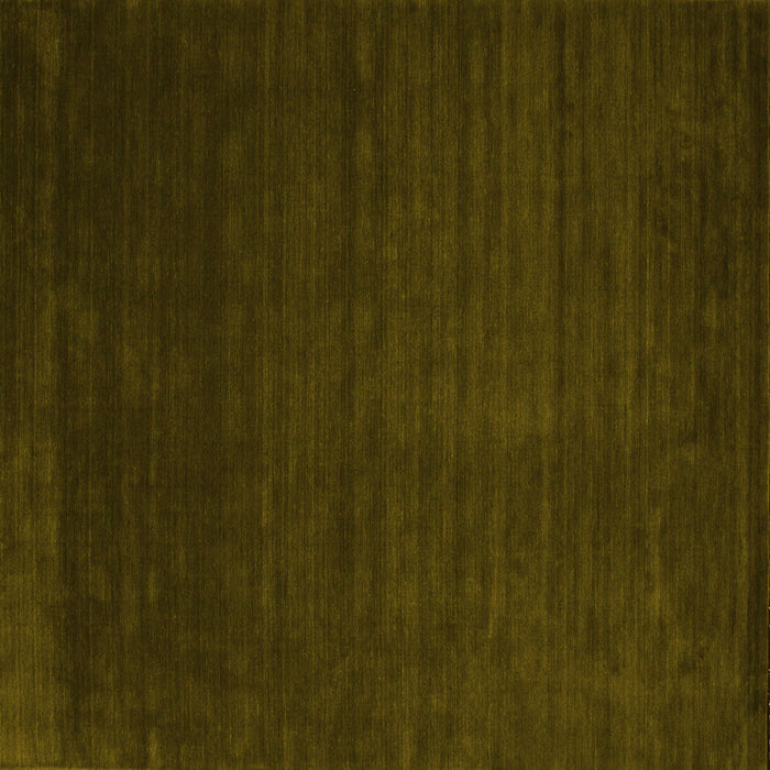 Square Abstract Yellow Contemporary Rug, con141yw