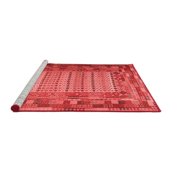 Transitional Red Washable Rugs