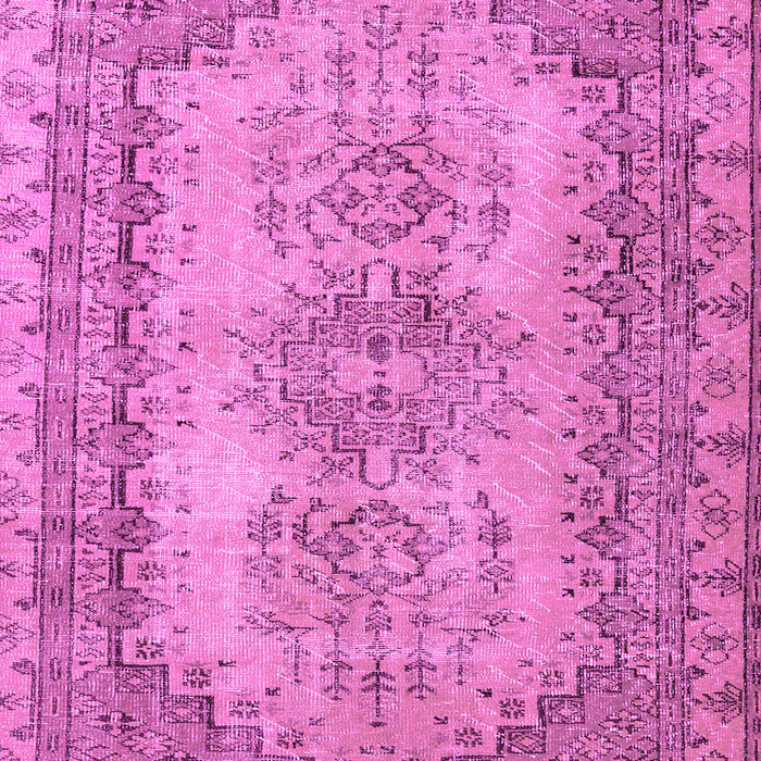 Machine Washable Abstract Pink Contemporary Rug, wshcon1421pnk