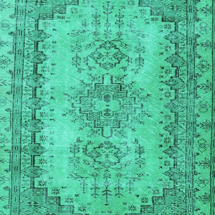 Machine Washable Abstract Turquoise Contemporary Area Rugs, wshcon1421turq
