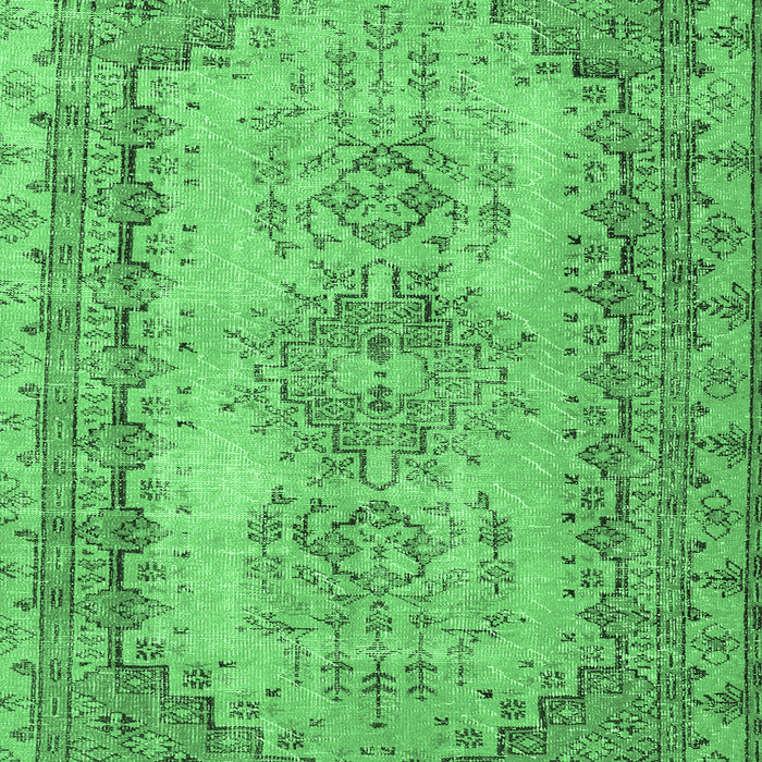 Abstract Emerald Green Contemporary Rug, con1421emgrn