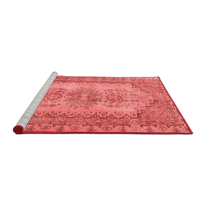 Contemporary Red Washable Rugs