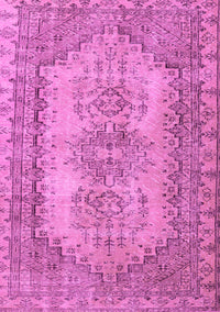 Abstract Pink Contemporary Rug, con1421pnk