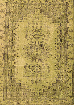 Abstract Brown Contemporary Rug, con1421brn