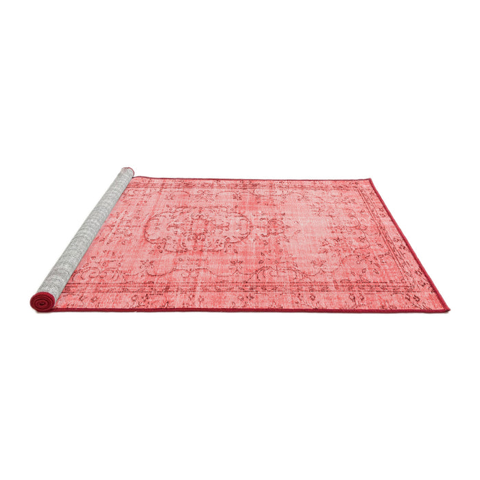 Contemporary Red Washable Rugs