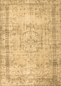 Abstract Brown Contemporary Rug, con1422brn