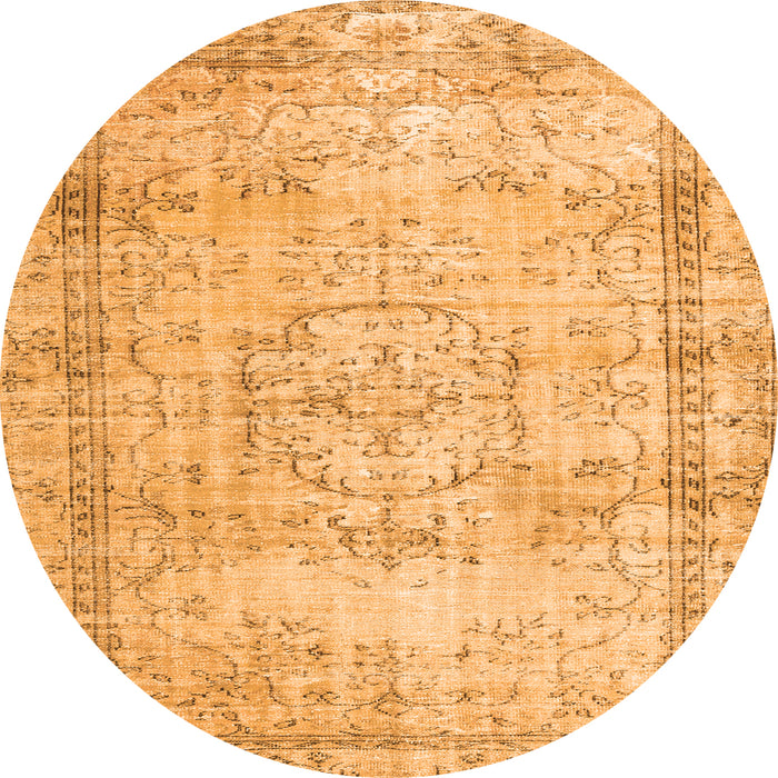 Machine Washable Abstract Orange Contemporary Area Rugs, wshcon1422org