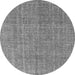 Square Abstract Gray Contemporary Rug, con1423gry