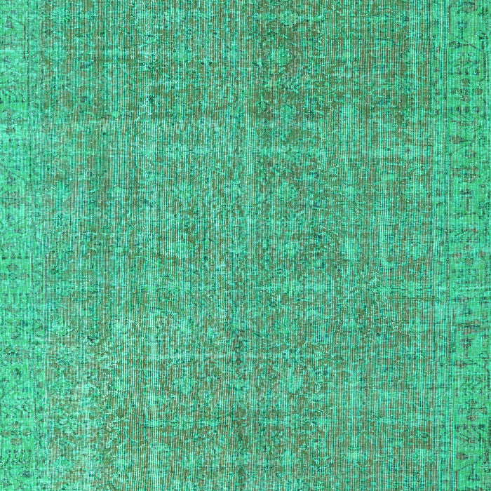 Machine Washable Abstract Turquoise Contemporary Area Rugs, wshcon1423turq
