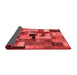 Patchwork Red Transitional Area Rugs