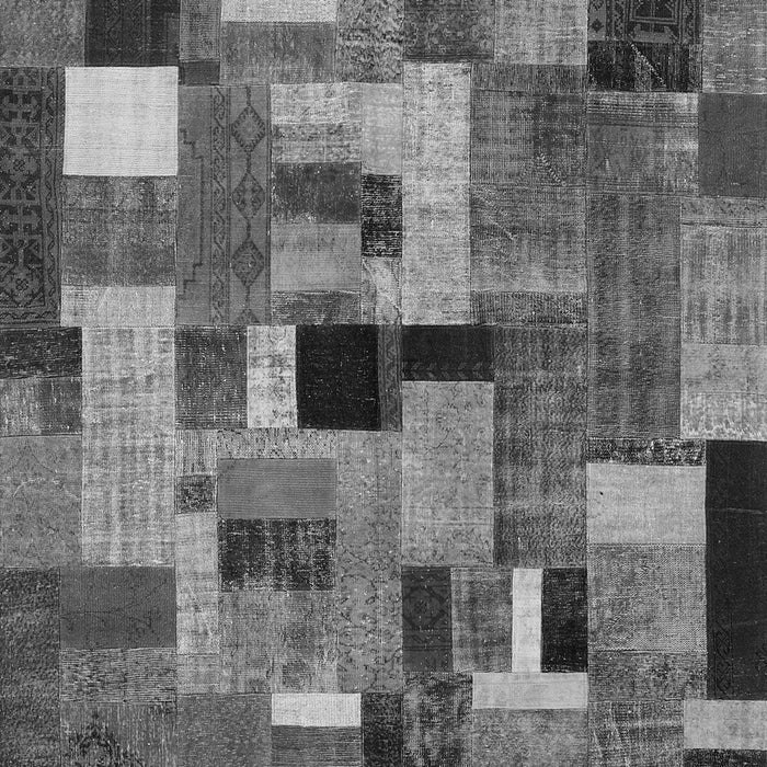 Patchwork Gray Transitional Rug, con1426gry