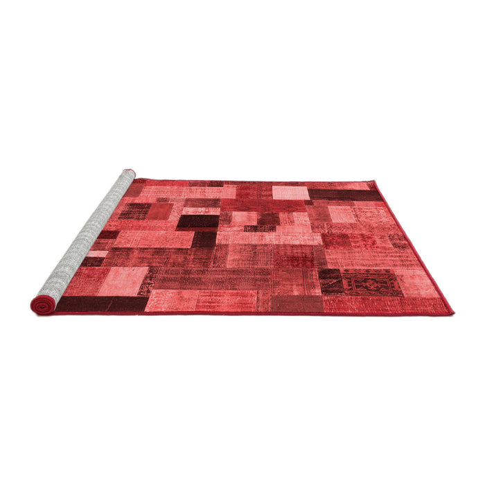 Transitional Red Washable Rugs