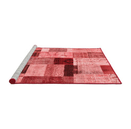 Transitional Red Washable Rugs