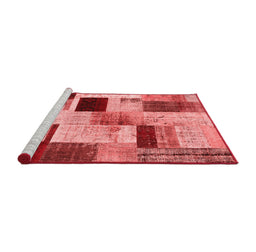 Transitional Red Washable Rugs