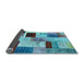 Sideview of Patchwork Light Blue Transitional Rug, con1428lblu