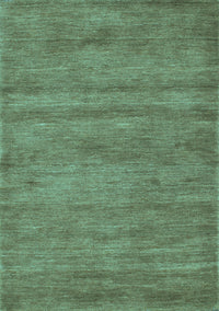 Abstract Light Blue Contemporary Rug, con142lblu