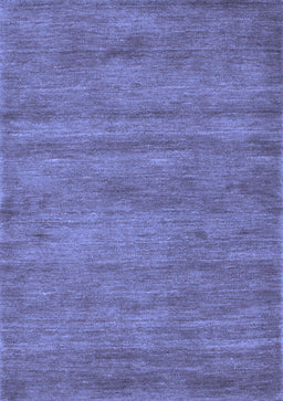 Abstract Blue Contemporary Rug, con142blu