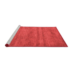 Contemporary Red Washable Rugs