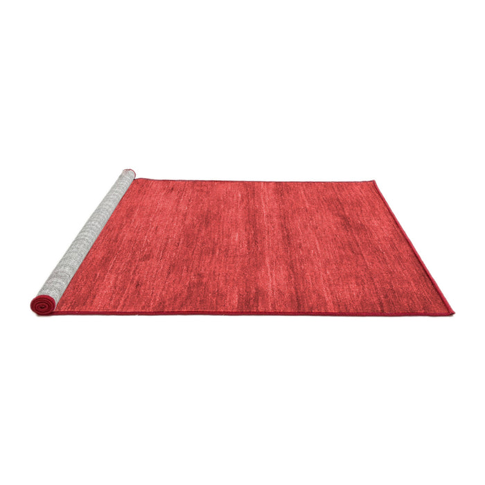 Contemporary Red Washable Rugs