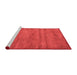 Contemporary Red Washable Rugs