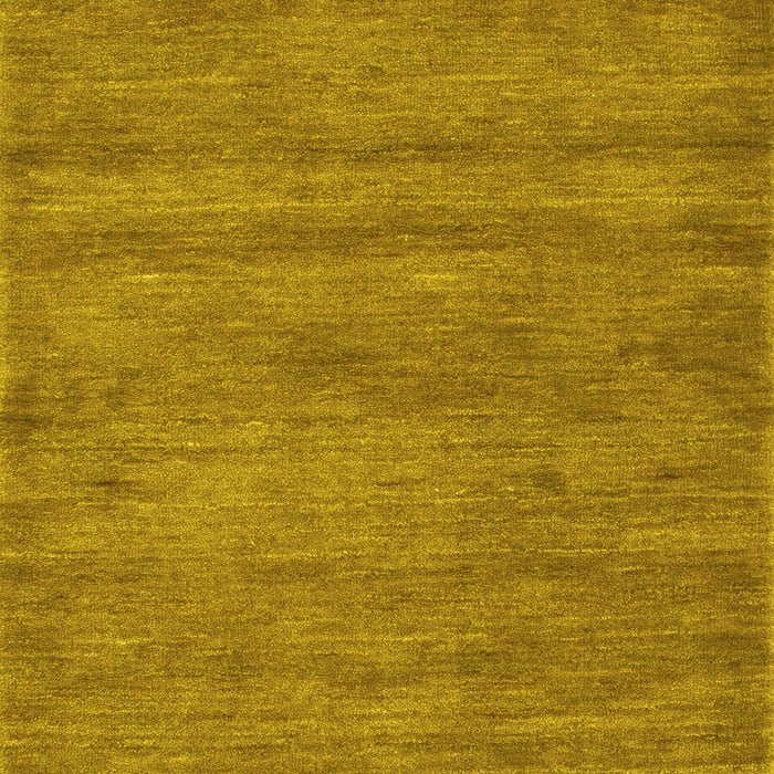 Abstract Yellow Contemporary Rug, con142yw