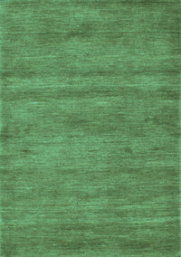 Abstract Turquoise Contemporary Rug, con142turq