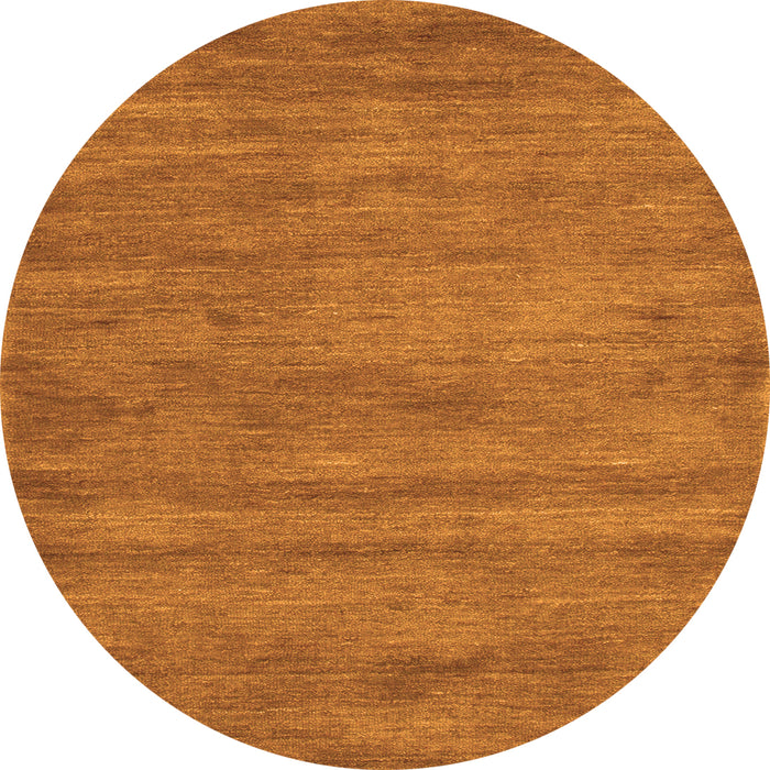 Square Abstract Orange Contemporary Rug, con142org