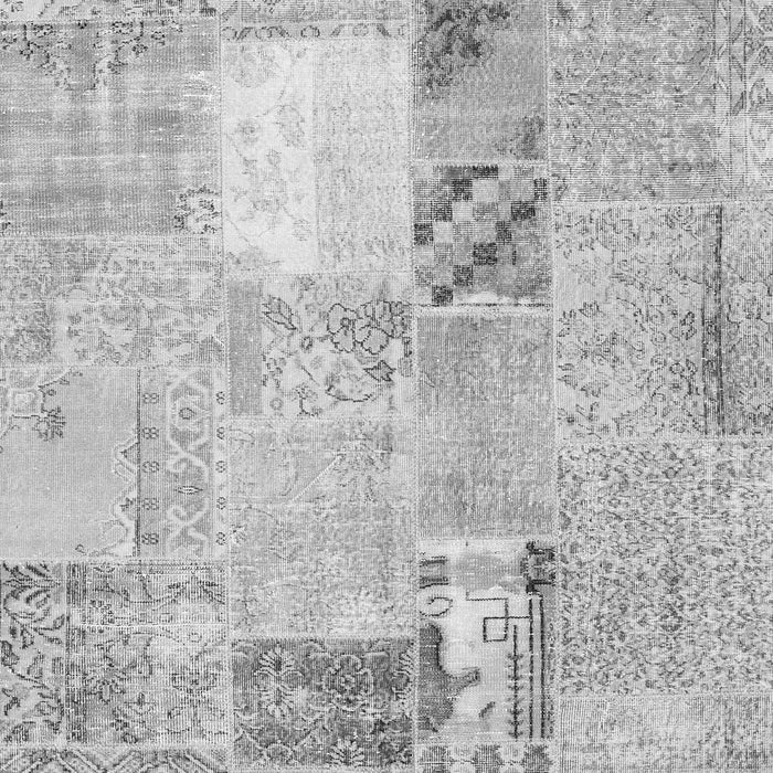 Patchwork Gray Transitional Rug, con1431gry