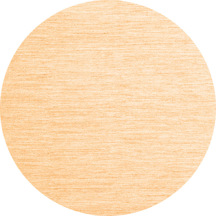 Square Solid Orange Modern Rug, con1432org