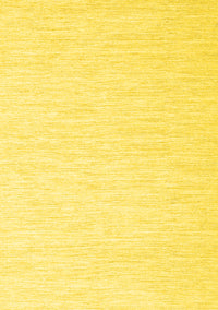 Solid Yellow Modern Rug, con1432yw