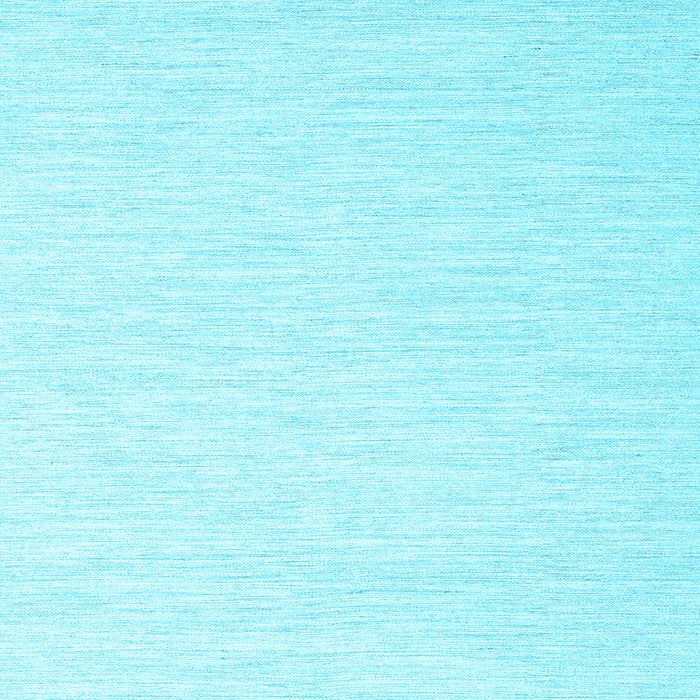 Square Machine Washable Solid Light Blue Modern Rug, wshcon1432lblu