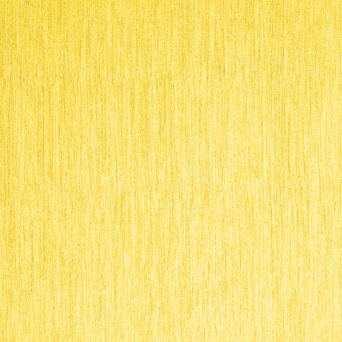 Square Solid Yellow Modern Rug, con1432yw