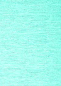 Solid Turquoise Modern Rug, con1432turq