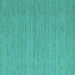 Square Abstract Turquoise Contemporary Rug, con1433turq