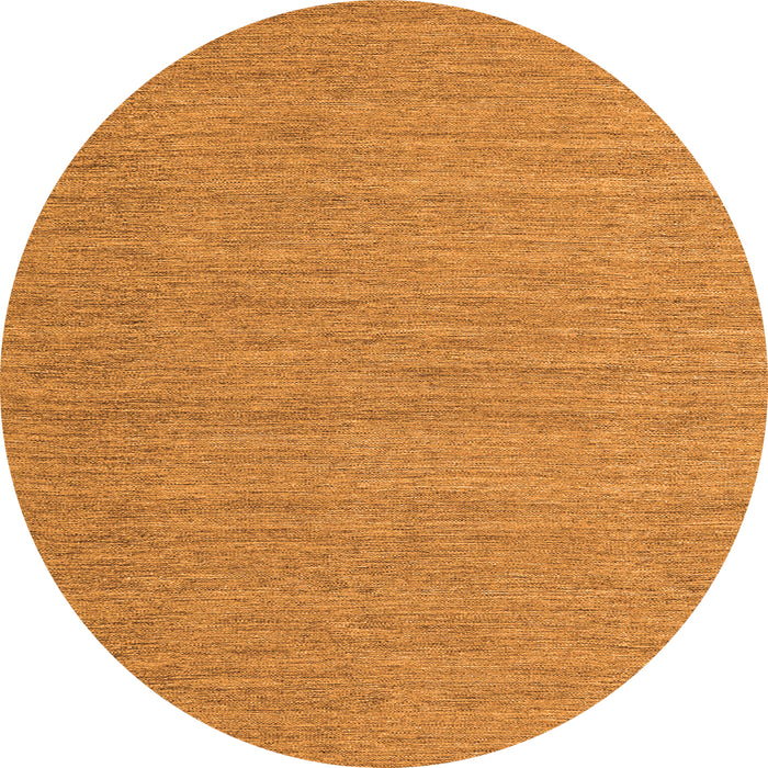 Square Abstract Orange Contemporary Rug, con1433org