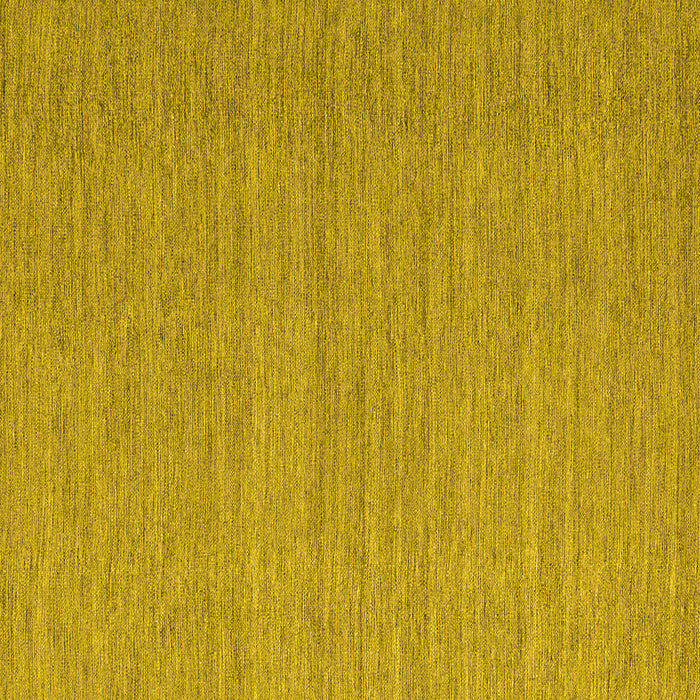 Square Abstract Yellow Contemporary Rug, con1433yw