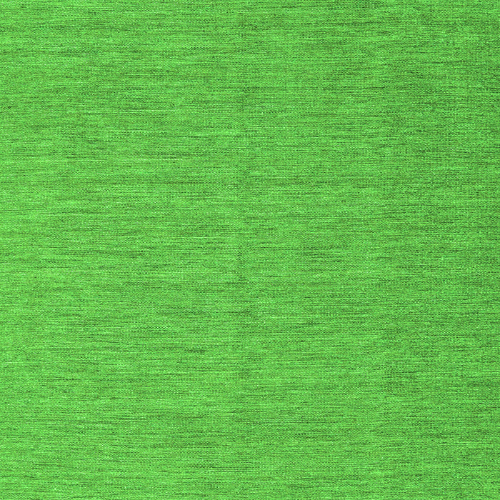 Round Machine Washable Abstract Green Contemporary Area Rugs, wshcon1434grn