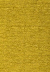 Abstract Yellow Contemporary Rug, con1434yw