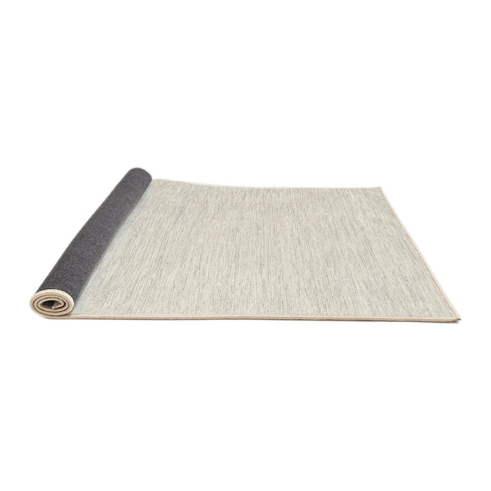 Thickness of Contemporary Beige Solid Rug, con1435