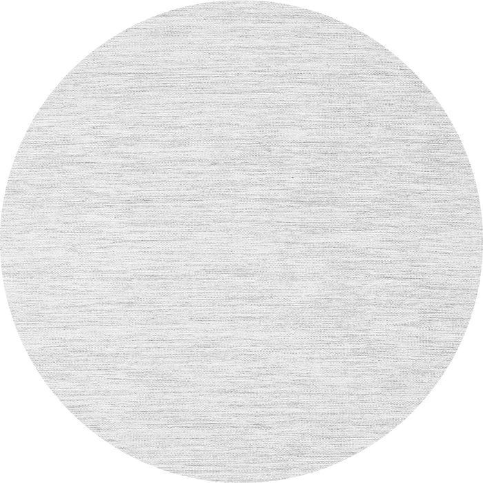 Square Solid Gray Modern Rug, con1435gry