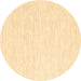 Round Solid Brown Modern Rug, con1435brn