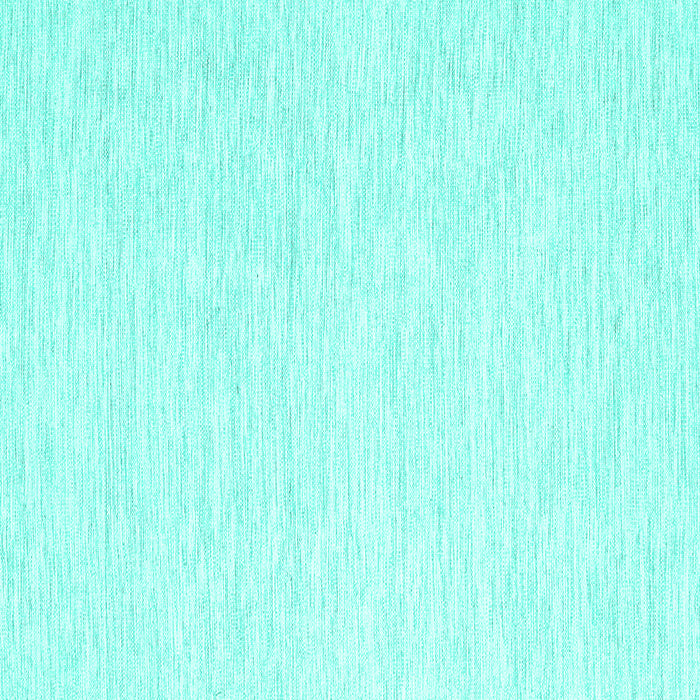 Square Solid Turquoise Modern Rug, con1435turq