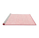 Modern Red Washable Rugs