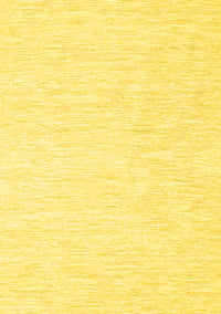 Solid Yellow Modern Rug, con1435yw